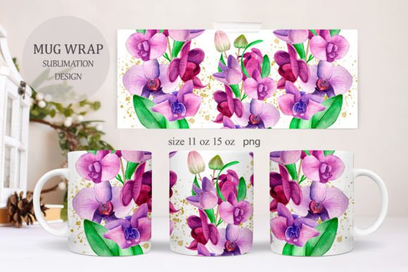 Download Tropical Orchid Flowers Mugs 11oz,15oz. - Mug Collection