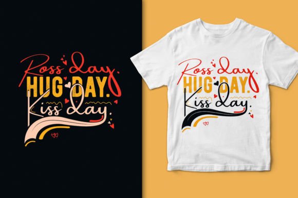 Download Ross Day Hug Day Kiss Day - T-shirt - Kiss day Collection