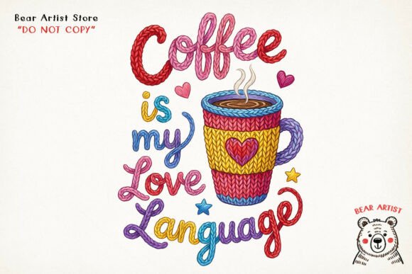 Download Coffee Love Mug Crochet, Valentine Crochet PNG - Mug Collection
