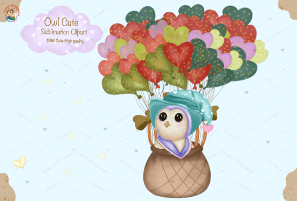 Download Owl Cute Valentine Clipart Sublimation - Cute valentine clipart Collection